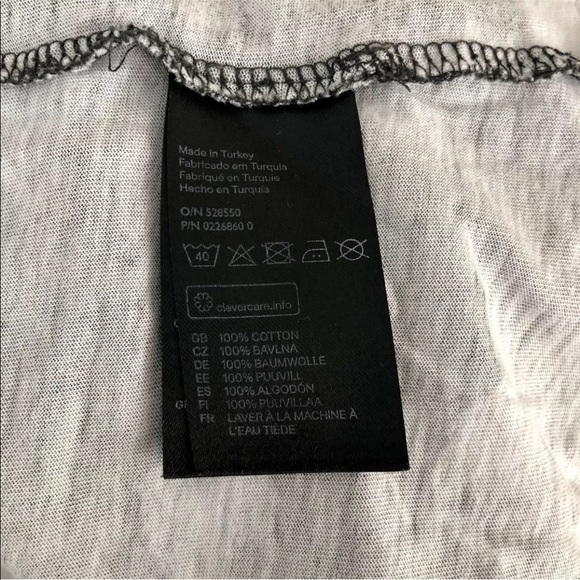 H&M Divided Floral Print Razor Back Tank Top - Picture 7 of 7